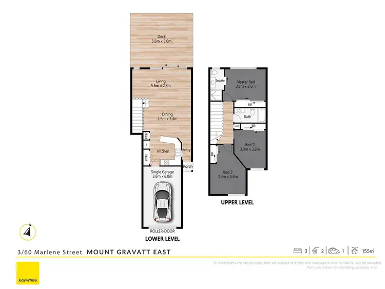 Floorplan of Homely townhouse listing, 3/60 Marlene Street, Mount Gravatt East QLD 4122