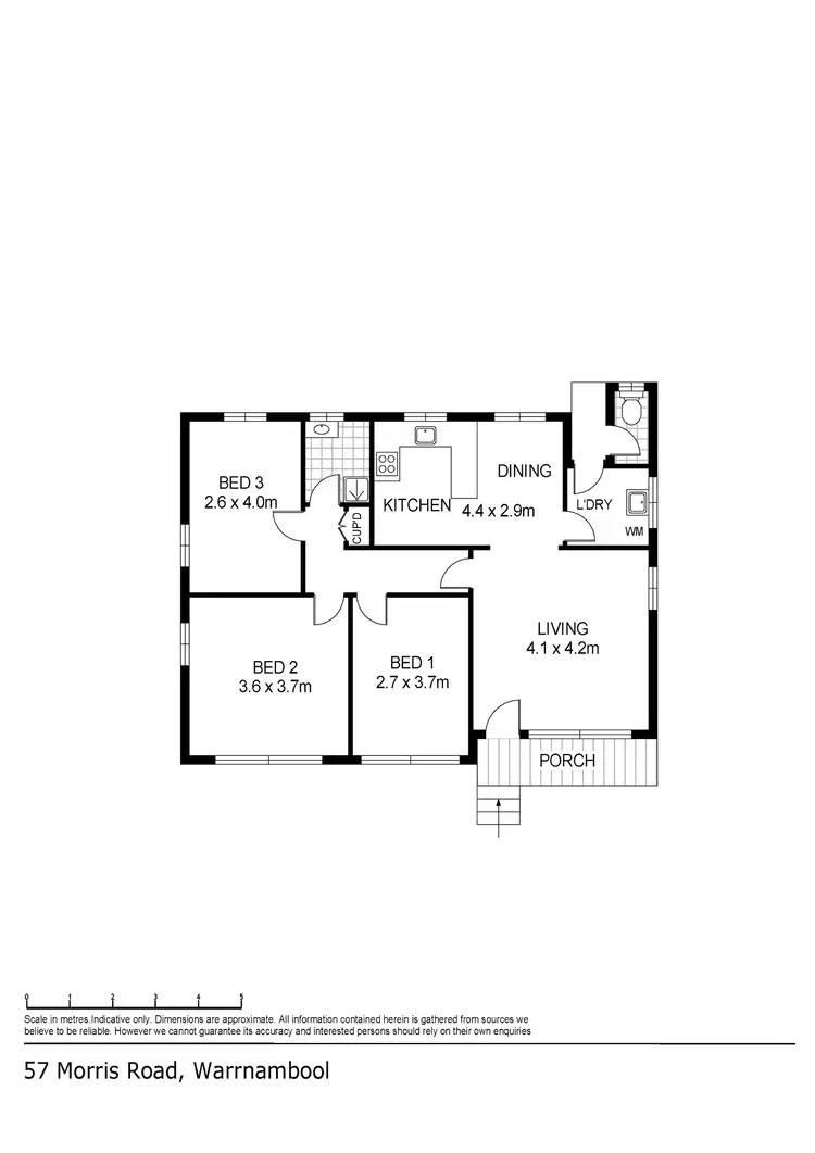 Floorplan of Homely house listing, 57 Morriss Road, Warrnambool VIC 3280