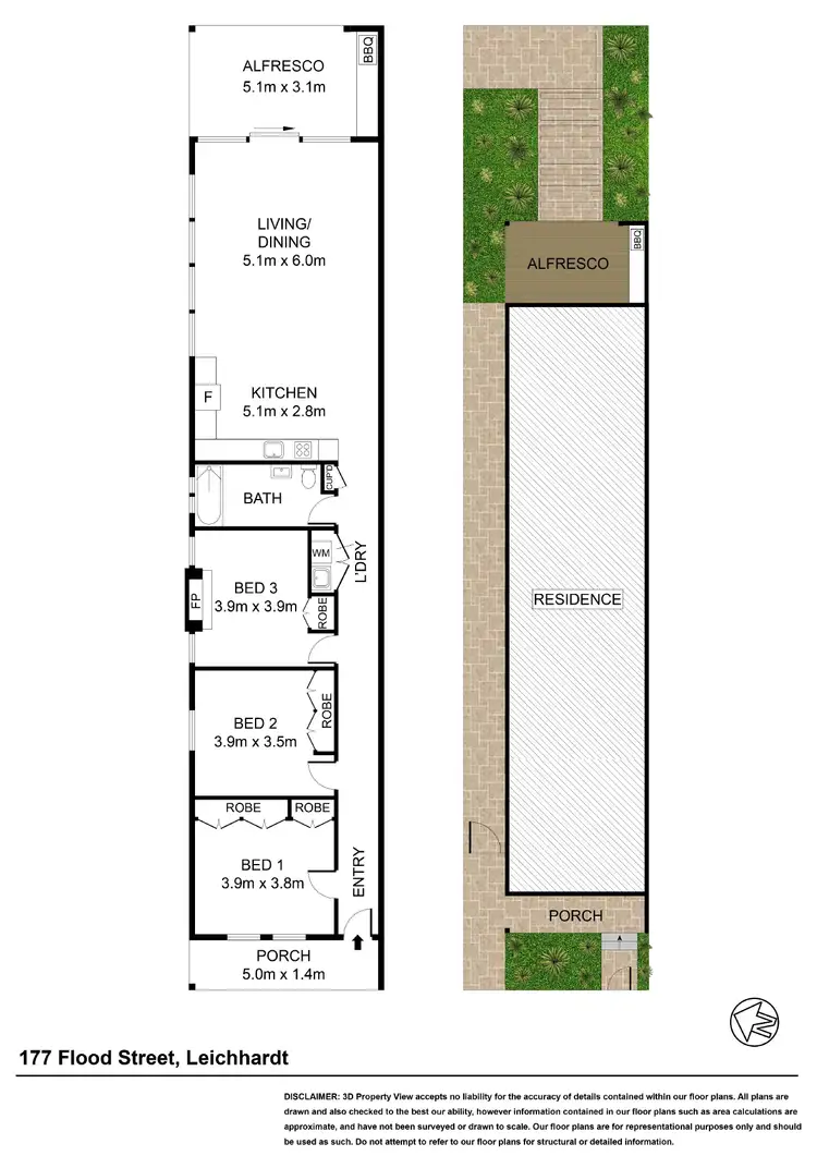 Floorplan of Homely house listing, 177 Flood Street, Leichhardt NSW 2040