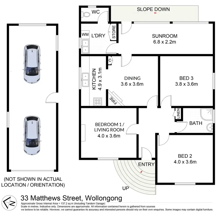 Floorplan of Homely house listing, 33 Matthews Street, Wollongong NSW 2500