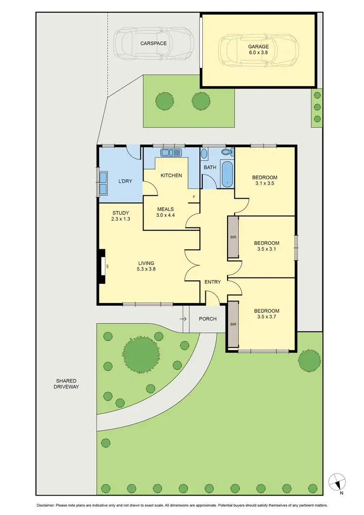 Floorplan of Homely house listing, 1/45 Matthews Avenue, Airport West VIC 3042