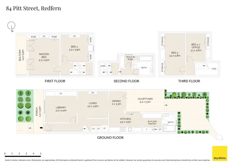 Floorplan of Homely house listing, 84 Pitt Street, Redfern NSW 2016