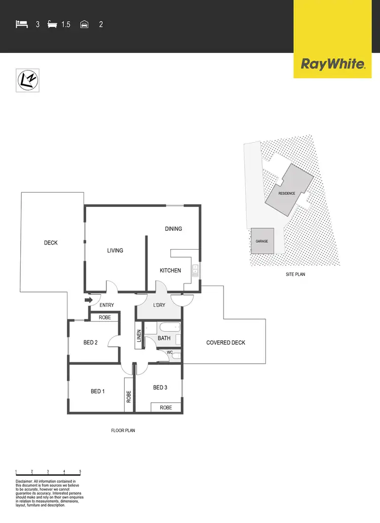 Floorplan of Homely house listing, 3 Toole Place, Kambah ACT 2902