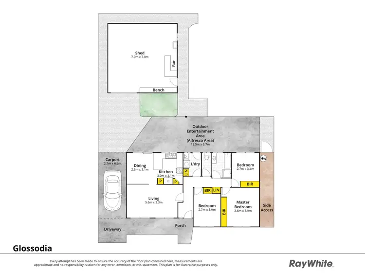 Floorplan of Homely house listing, 323 Spinks Road, Glossodia NSW 2756