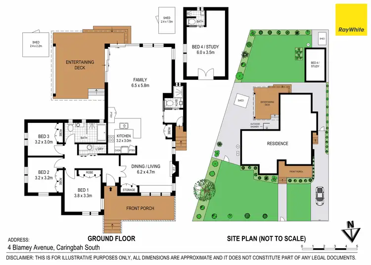 Floorplan of Homely house listing, 4 Blamey Avenue, Caringbah South NSW 2229