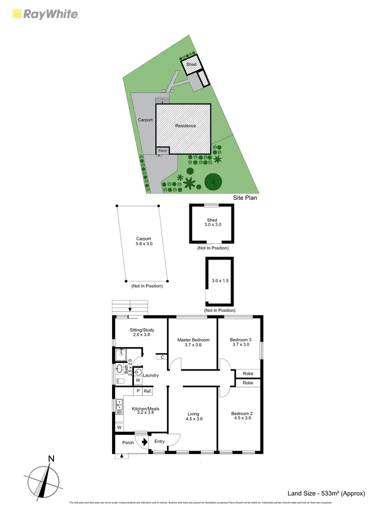Floorplan of Homely house listing, 41 Taranna Street, Mornington VIC 3931