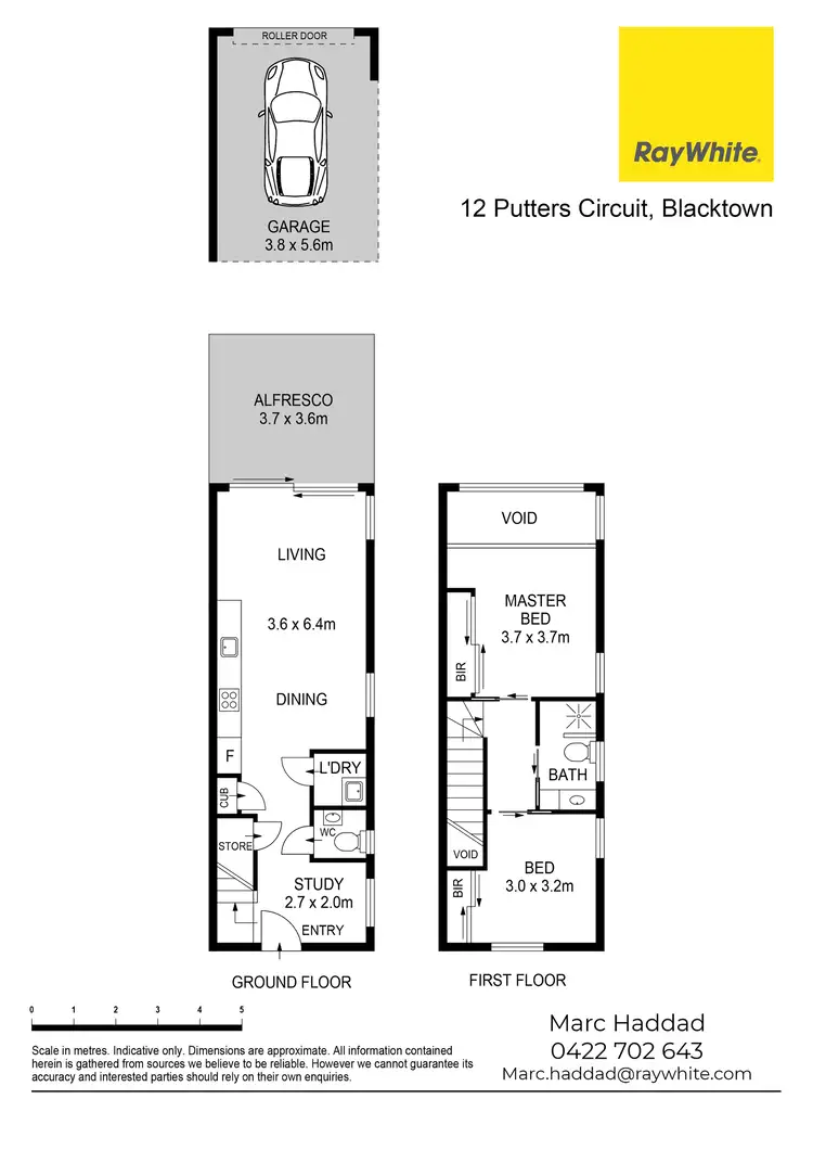 Floorplan of Homely house listing, 12 Putters Circuit, Blacktown NSW 2148