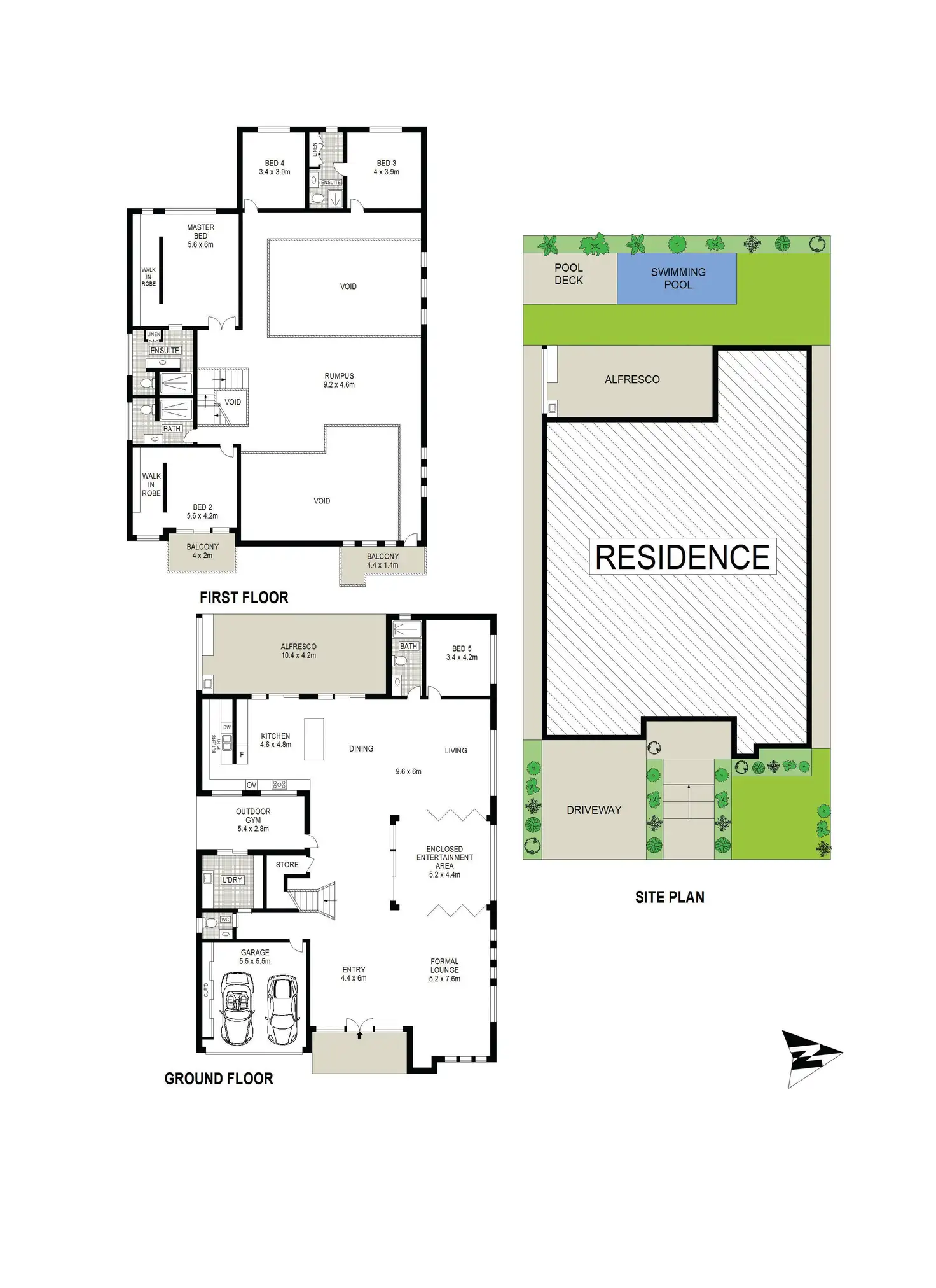 Floorplan of Homely house listing, 33 Bruhn Circuit, Kellyville NSW 2155