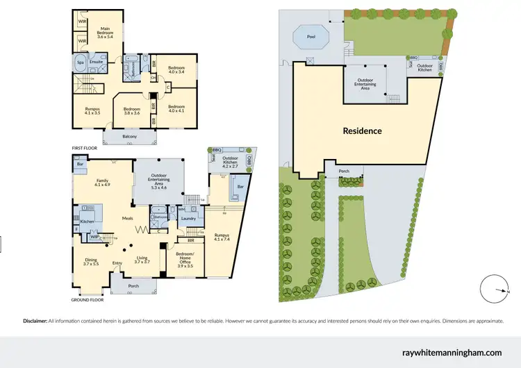 Floorplan of Homely house listing, 11 Stradmore Avenue, Templestowe VIC 3106