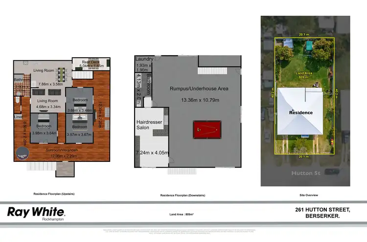 Floorplan of Homely house listing, 261 Hutton Street, Berserker QLD 4701