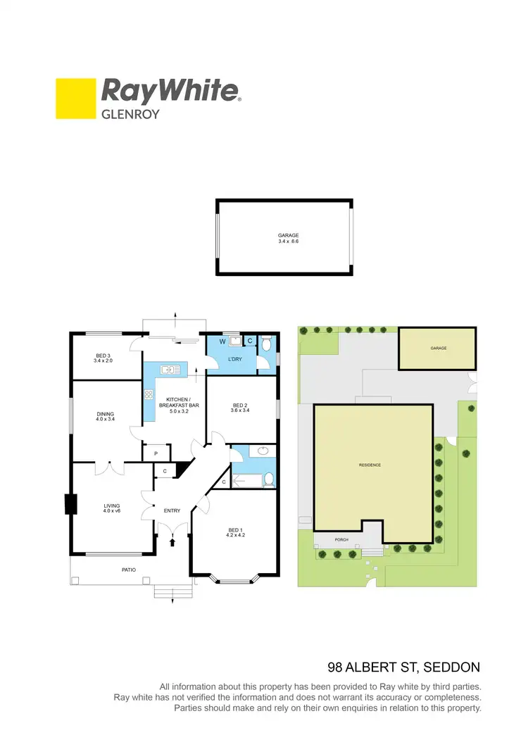Floorplan of Homely house listing, 98 Albert Street, Seddon VIC 3011