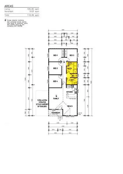 Floorplan of Homely house listing, 11A Cameron Court, Wallaroo SA 5556