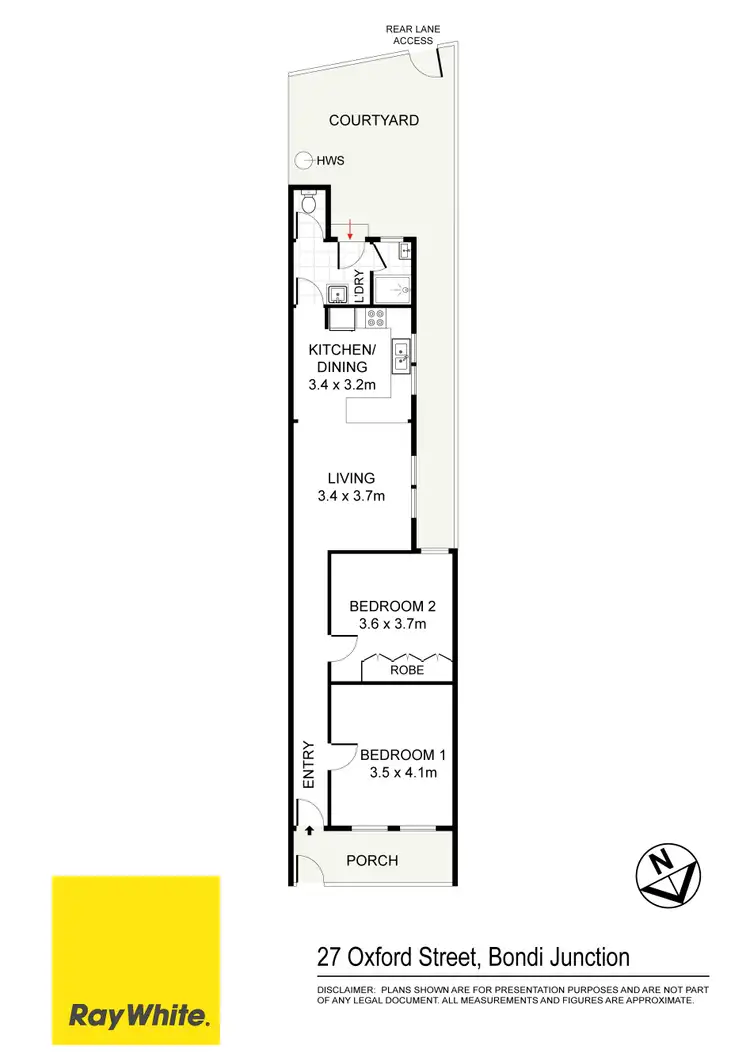 Floorplan of Homely house listing, 27 Oxford Street, Bondi Junction NSW 2022