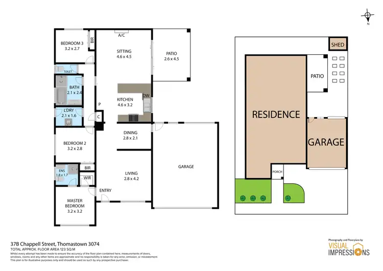 Floorplan of Homely house listing, 37B Chappell Street, Thomastown VIC 3074
