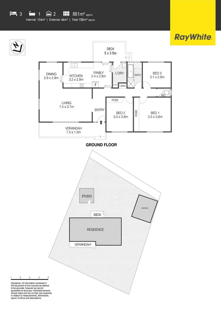 Floorplan of Homely house listing, 154 Longmore Crescent, Wanniassa ACT 2903