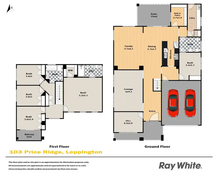 Floorplan of Homely house listing, 103 Price Ridge, Leppington NSW 2179