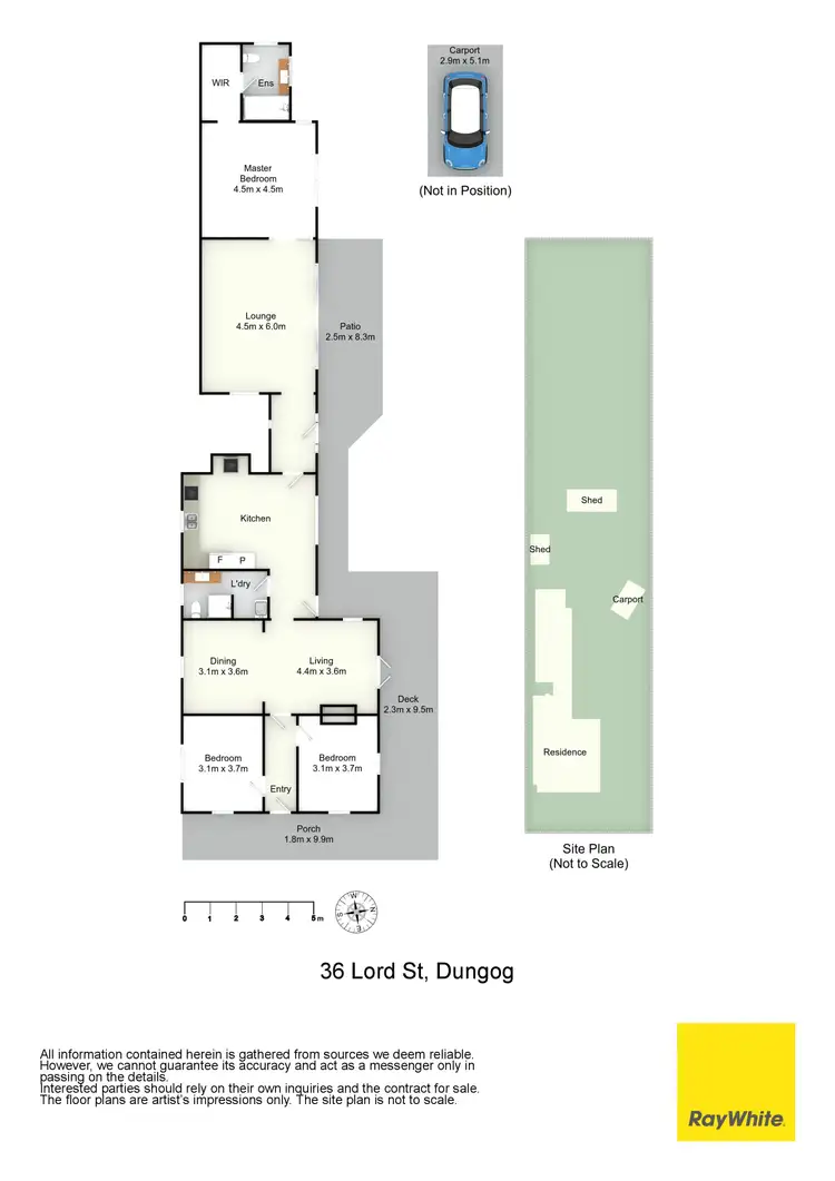 Floorplan of Homely house listing, 36 Lord Street, Dungog NSW 2420