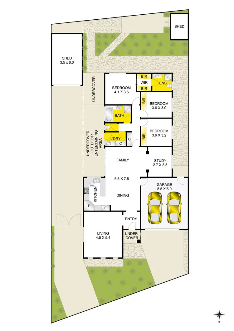 Floorplan of Homely house listing, 20 Countryside Drive, Leopold VIC 3224