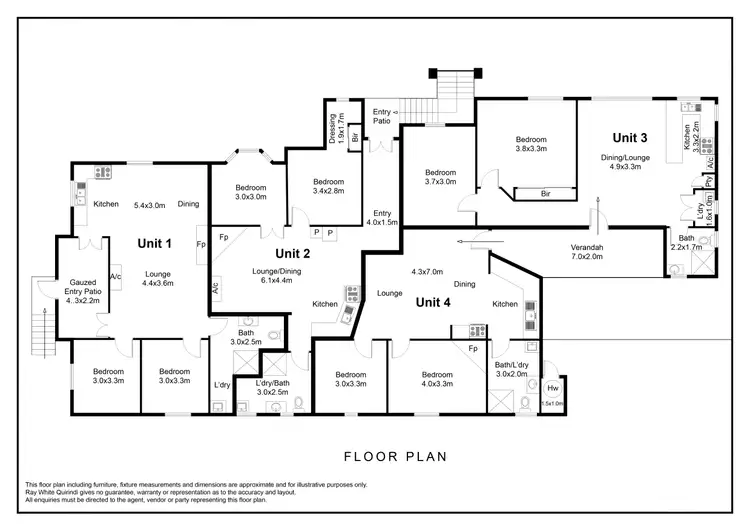 Floorplan of Homely house listing, 18 Abbott Street, Quirindi NSW 2343