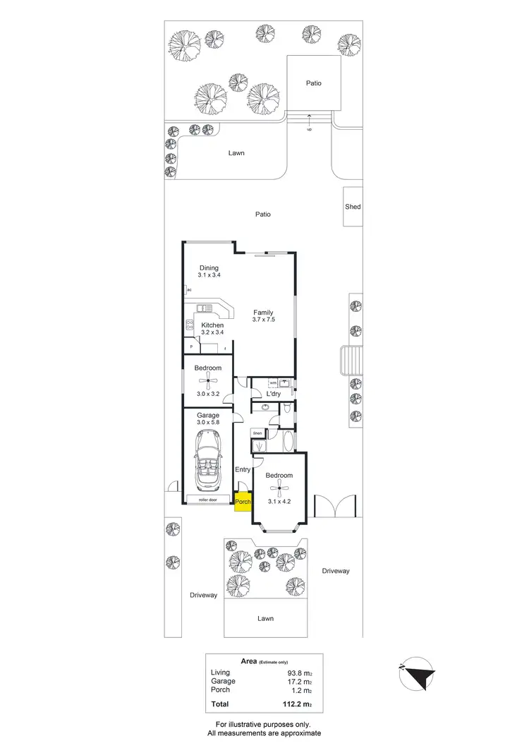 Floorplan of Homely house listing, 30 Brooks Circuit, Woodcroft SA 5162