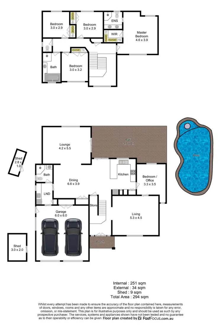 Floorplan of Homely house listing, 716 Trouts Road, Aspley QLD 4034