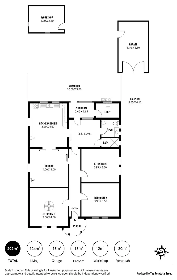 Floorplan of Homely house listing, 48 Marion Road, Brooklyn Park SA 5032