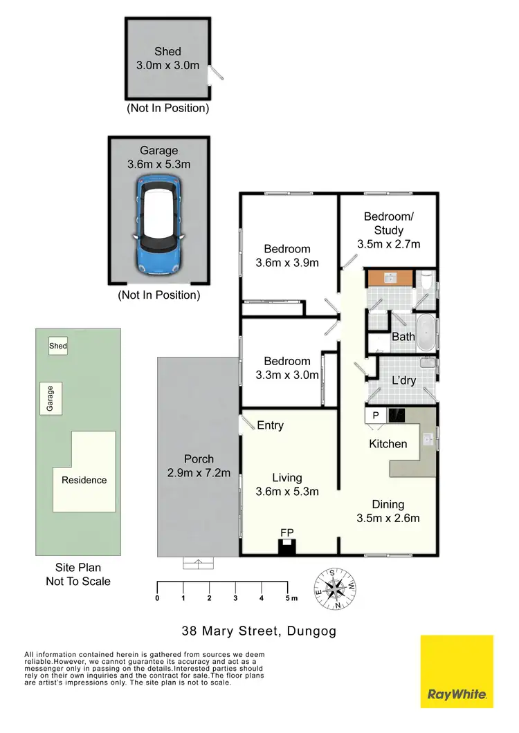 Floorplan of Homely house listing, 38 Mary Street, Dungog NSW 2420