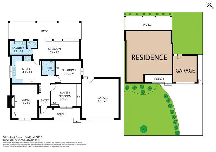 Floorplan of Homely house listing, 81 Birkett Street, Bedford WA 6052