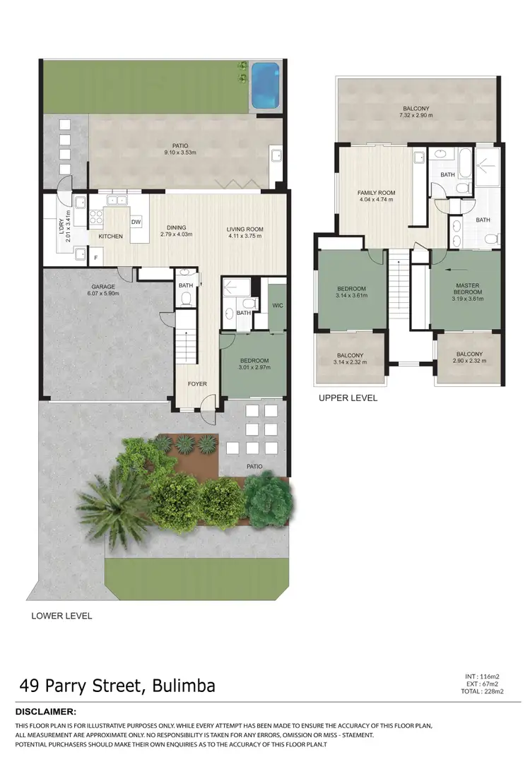 Floorplan of Homely house listing, 49 Parry Street, Bulimba QLD 4171
