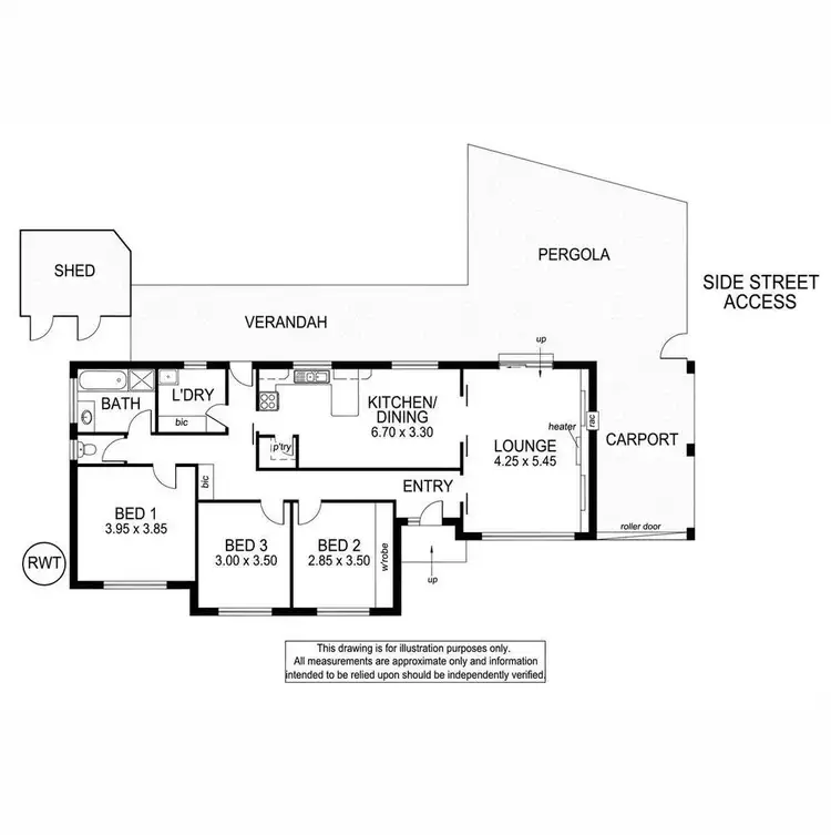 Floorplan of Homely house listing, 7 Tripoli Road, Happy Valley SA 5159