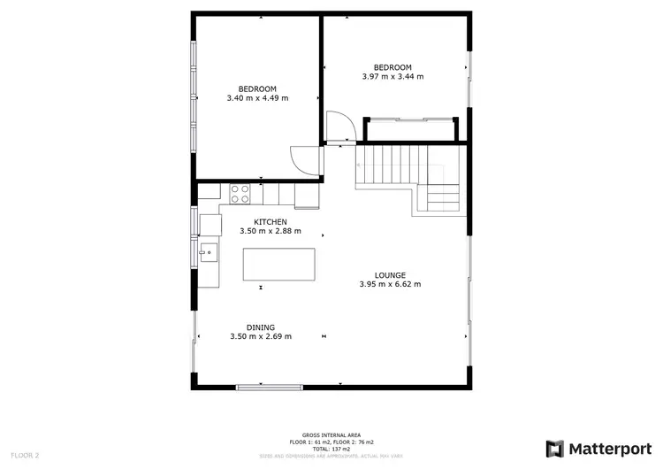 Floorplan of Homely house listing, 517 Lakeside Drive, Lake Boga VIC 3584