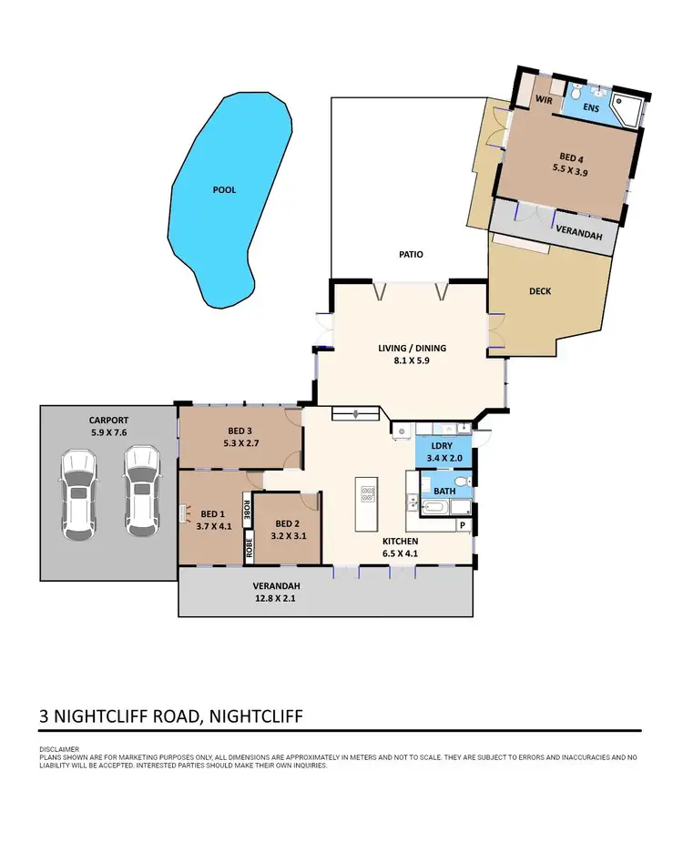 Floorplan of Homely house listing, 3 Nightcliff Road, Nightcliff NT 810