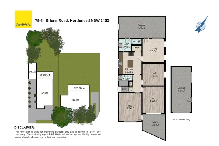 Floorplan of Homely house listing, 79-81 Briens Road, Northmead NSW 2152