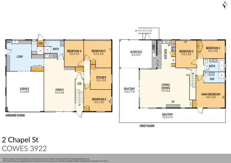 Floorplan of Homely house listing, 2 Chapel Street, Cowes VIC 3922