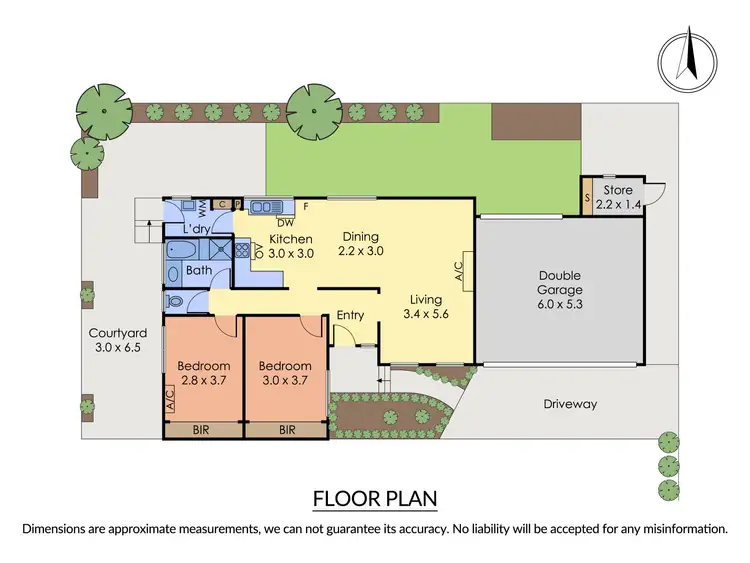 Floorplan of Homely unit listing, 5/9 Churchill Avenue, Chadstone VIC 3148