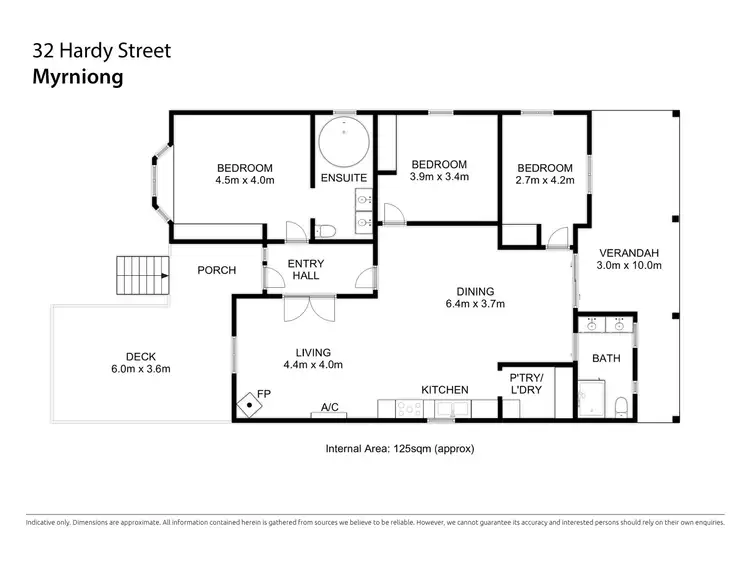 Floorplan of Homely house listing, 32 Hardy Street, Myrniong VIC 3341