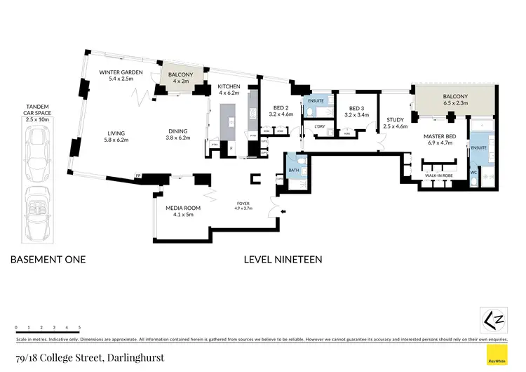 Floorplan of Homely apartment listing, 79/18 College Street, Darlinghurst NSW 2010