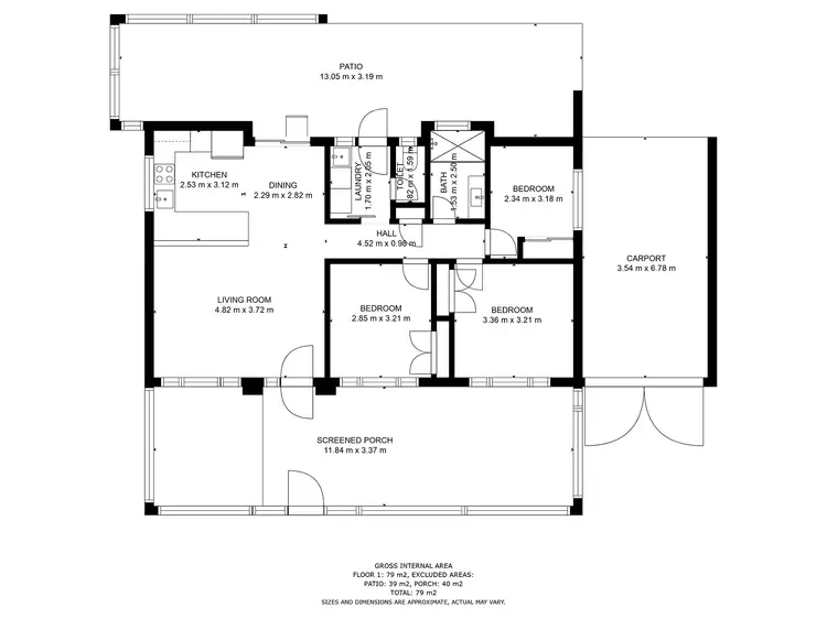 Floorplan of Homely house listing, 3 Rose Street East, Mango Hill QLD 4509
