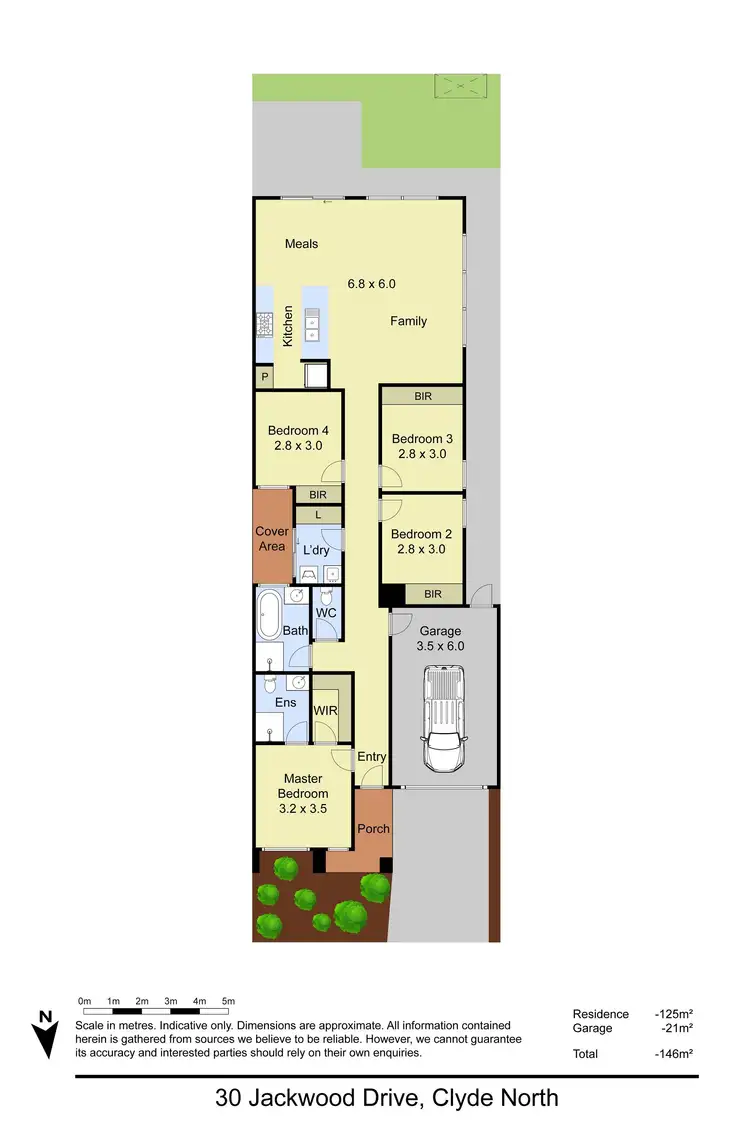 Floorplan of Homely house listing, 30 Jackwood Drive, Clyde North VIC 3978