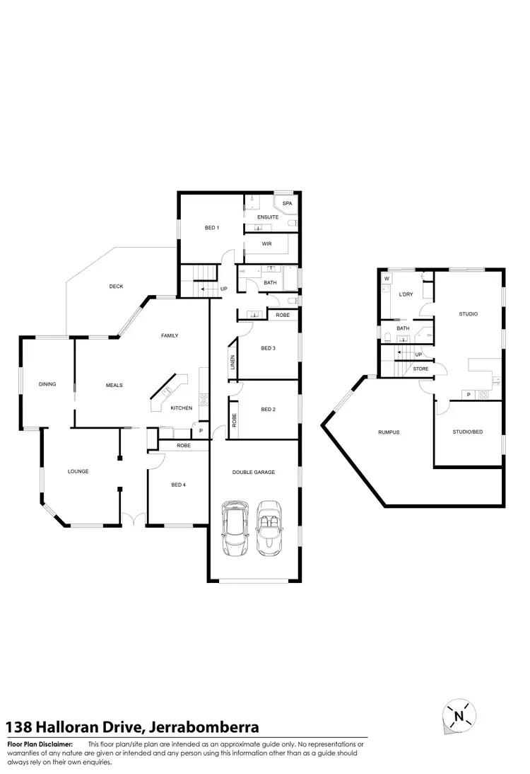 Floorplan of Homely house listing, 138 Halloran Drive, Jerrabomberra NSW 2619