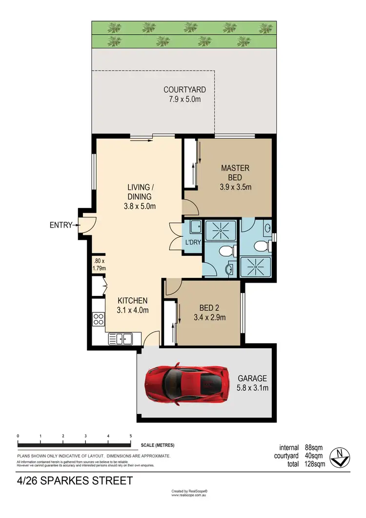 Floorplan of Homely house listing, 4/26 Sparkes Street, Chermside QLD 4032