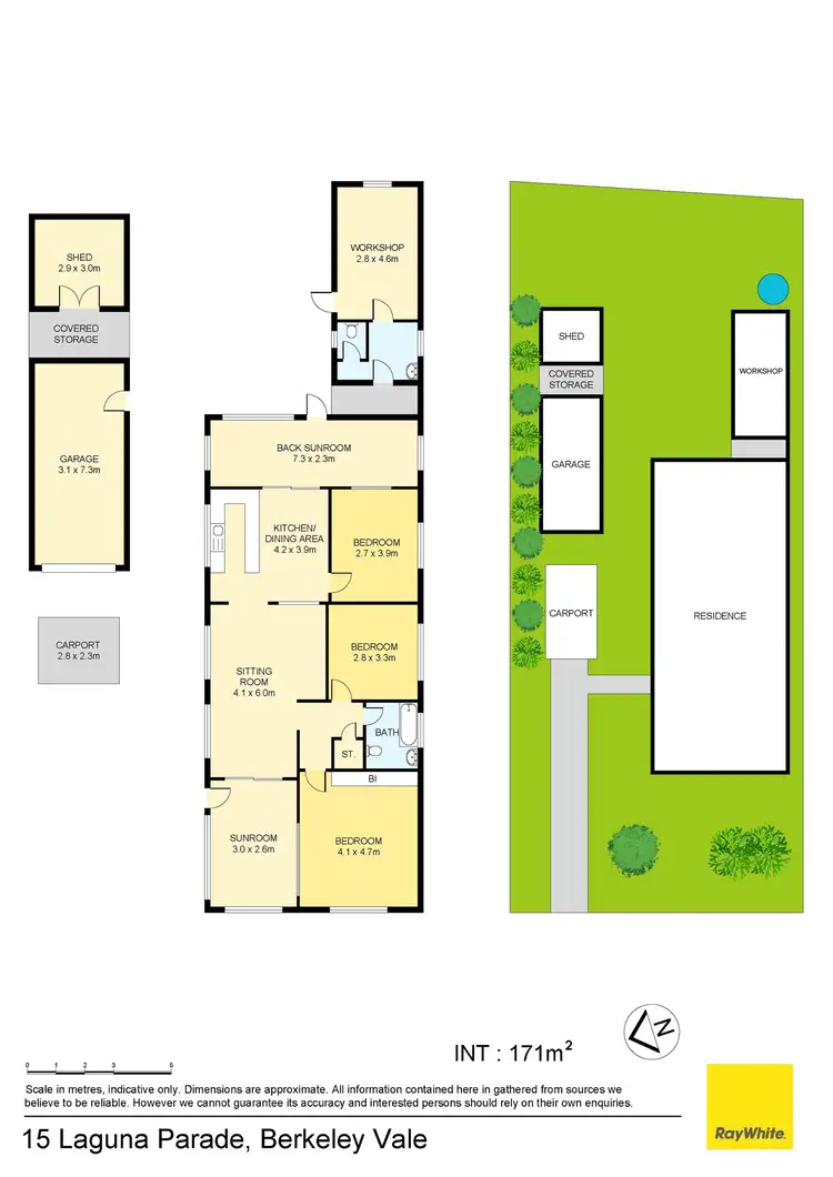 Floorplan of Homely house listing, 15 Laguna Parade, Berkeley Vale NSW 2261