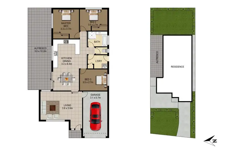 Floorplan of Homely house listing, 27 Majestic Drive, Stanhope Gardens NSW 2768