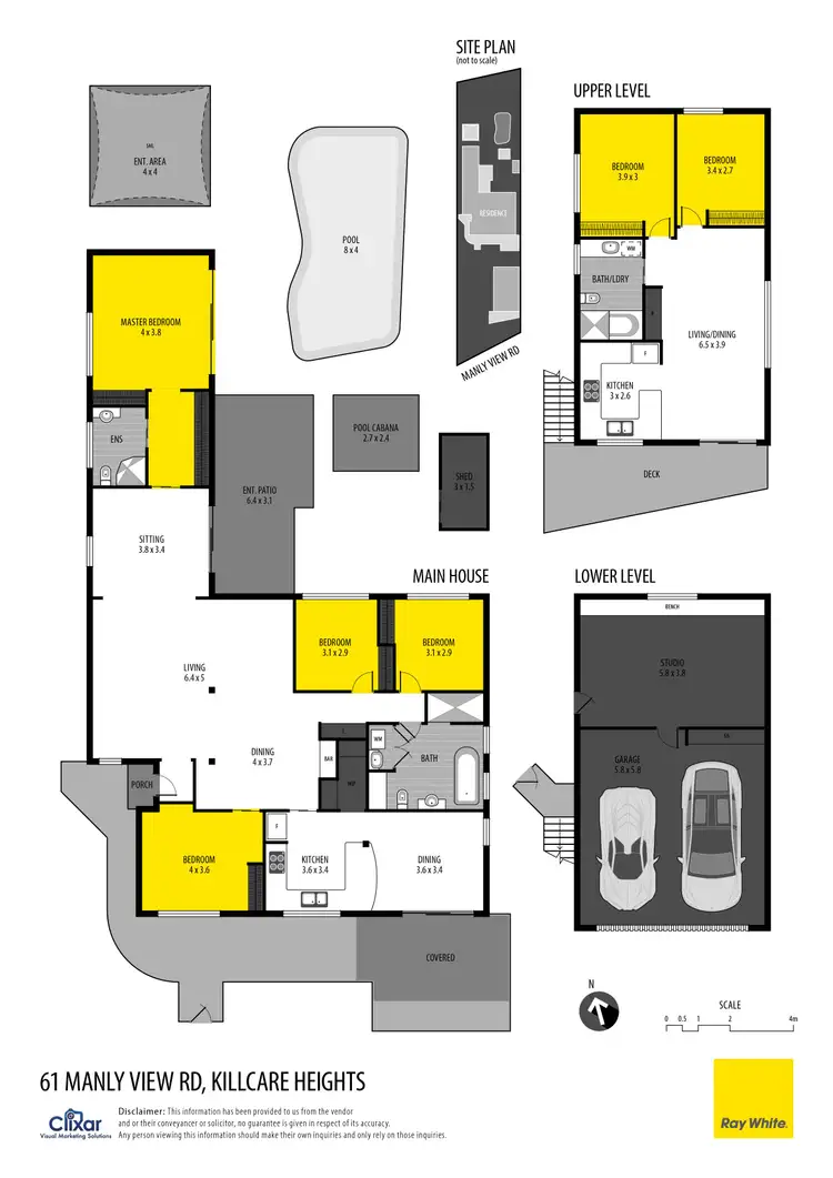 Floorplan of Homely house listing, 61 Manly View Road, Killcare Heights NSW 2257