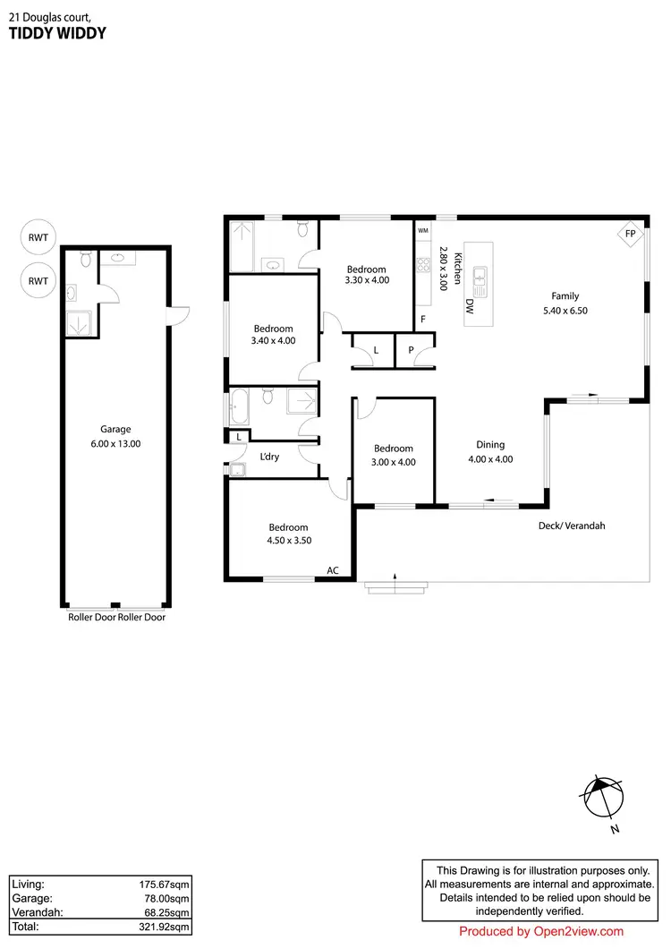 Floorplan of Homely house listing, 21 Douglas Court, Tiddy Widdy Beach SA 5571