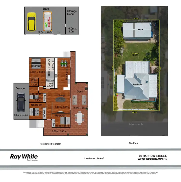Floorplan of Homely house listing, 26 Harrow Street, West Rockhampton QLD 4700
