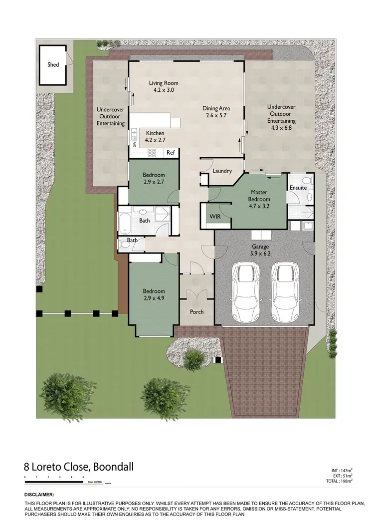 Floorplan of Homely house listing, 8 Loreto Close, Boondall QLD 4034