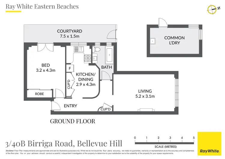 Floorplan of Homely apartment listing, 3/40B Birriga Road, Bellevue Hill NSW 2023