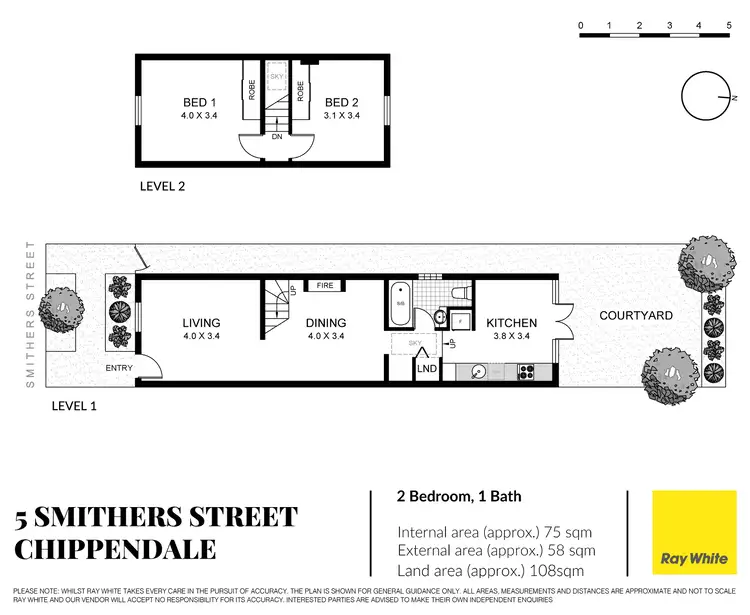 Floorplan of Homely house listing, 5 Smithers Street, Chippendale NSW 2008