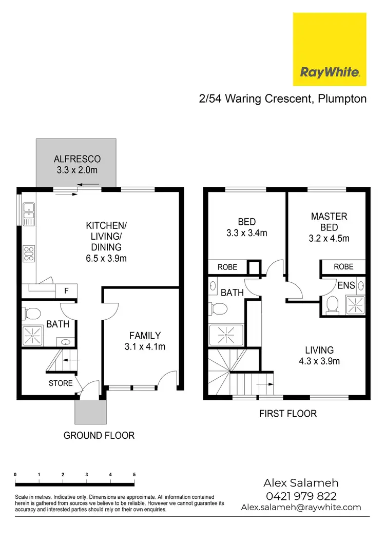 Floorplan of Homely house listing, 2/54 Waring Crescent, Plumpton NSW 2761